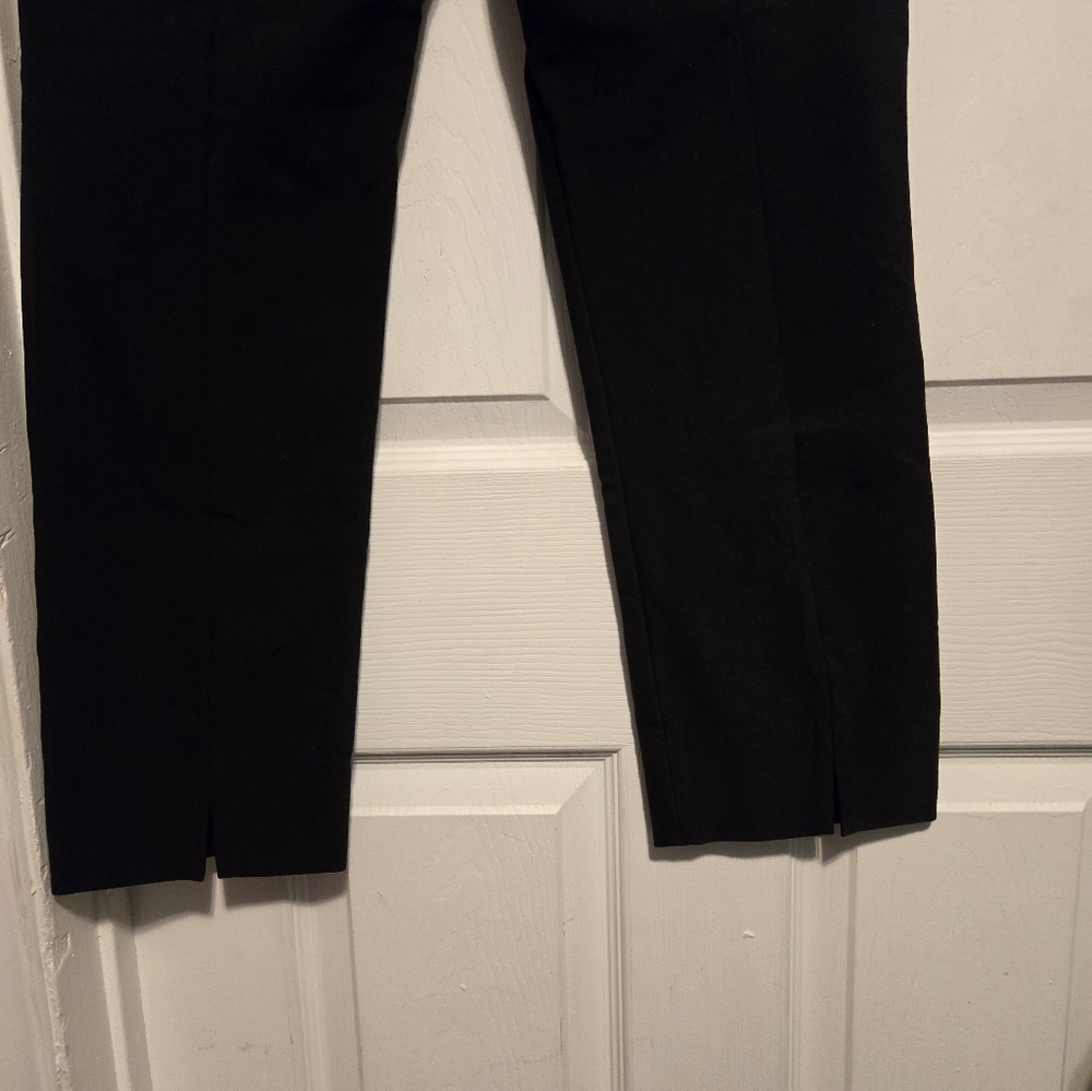 Vince Stitch-Front Seam Leggings Color Black Size L/G - Picture 9 of 16